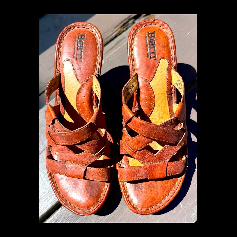 Born Wedge Sandals - So Comfy!